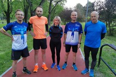 Trening na Bulwarach w Rzeszowie,