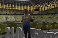 Mariusz Szarek w Gdańsku na półmaratonie 