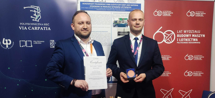 From the left: G. Janowski, PhD Eng., Ł. Bąk, PhD Eng.,