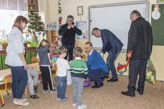 Wizyta w Szkole Podstawowej im. Lotników Polskich w Bezmiechowej