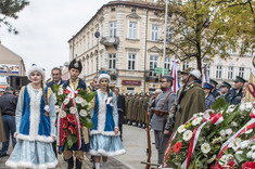 Wieniec od Politechniki Rzeszowskiej z okazji 101. rocznicy odzyskania przez Polskę niepodległości