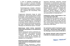 Władze Rektorskie Politechniki Rzeszowskiej o pierwszym roku kadencji