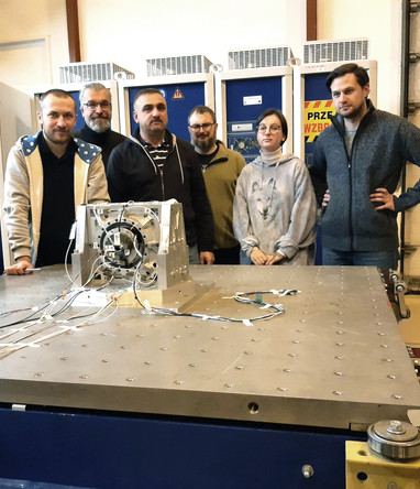 Badania wibracyjne ramienia robotycznego TITAN