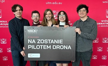 Od lewej: Michał Wysocki, Rafał Bazan, Aneta Łobodzińska, Magdalena Błażej, Jakub Piasek