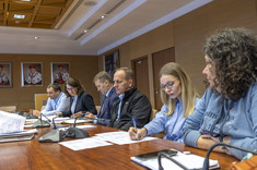 Podczas obrad Zespół ds. Równości Płci,