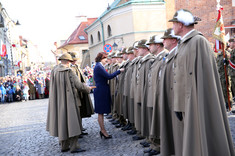 Wieniec od Politechniki Rzeszowskiej z okazji 100. rocznicy Święta Niepodległości